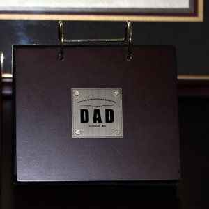 Desk Album for Dad | Gifts for Dad | Gift for Hubby